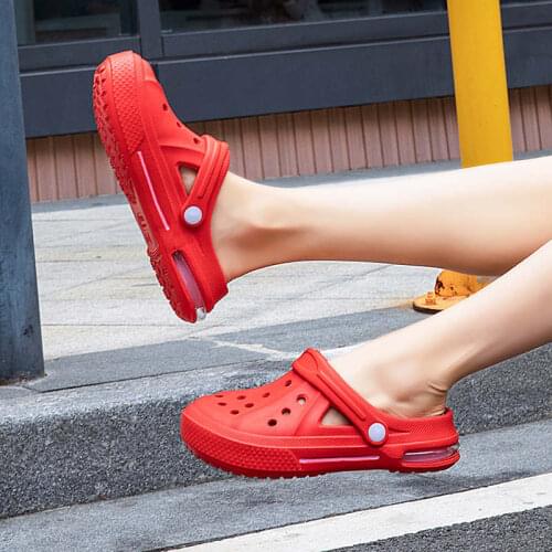 Womens Sandals 2021 Ladies Slippers Summer 2021 Womens Flip-flops Women Summer Sandals Mens Shoe tennis Croks Outdoor Comfort