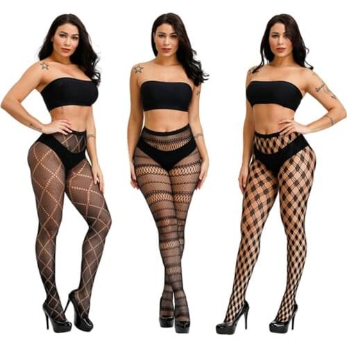 Sexy Lingerie Female Women Tights Crystal Transparent Stocking Silk Nylon Tear Resistant Elastic Slim Pantyhose Lady Stockings
