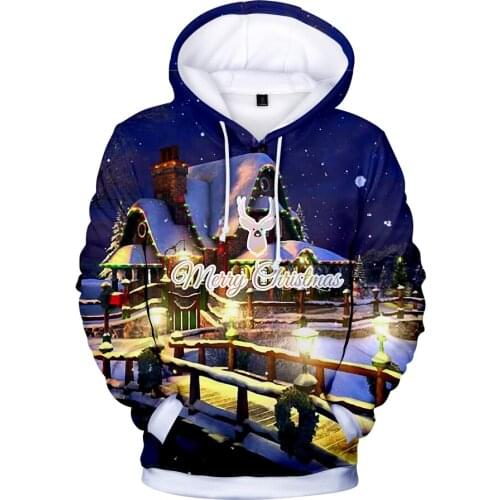 Stranger things Christmas hoodies men/women 3D Sweatshirts for teen boys Christmas essentials Hooded Mens Polluvers Cap Coats