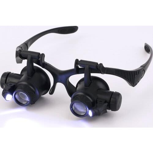 20x Magnifier Magnifying Eye Glasses Loupe Lens Jeweler Watch Repair Tool,jewelers loupe with Retail Box