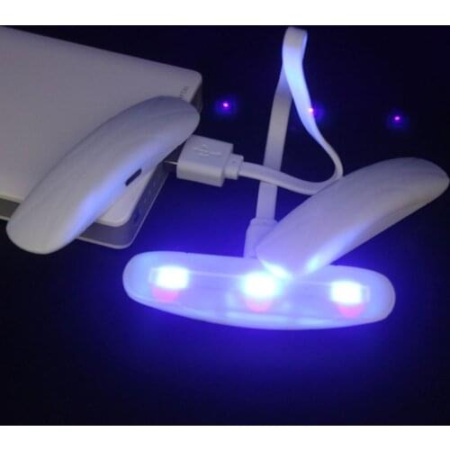 3W LED UV Resin Curing Lamp 395NW UV GEL Curing Lights UV Resin Nail Art Dryer LED Light USB Charge Jewerly Making Tools