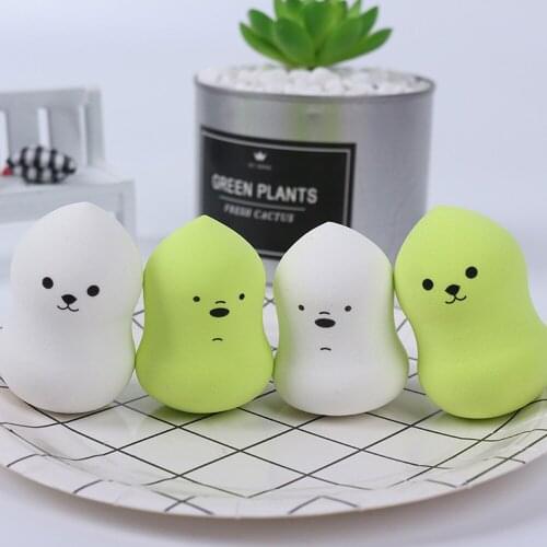 4Pcs Makeup Sponge Set Gourd Shape Soft Beauty Cosmetic Powder Puff Make Up Foundation Blending Tools
