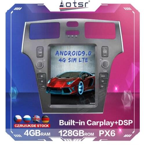 For Lexus ES 1998-2005 Android Car Radio GPS Navigation Auto Stereo Multimedia Player Head unit Tape Recorder DSP Carplay 4G SIM