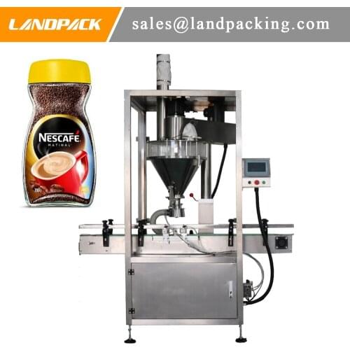 Automatic Small Bottle Coffee Powder Weighing And Filling Machine