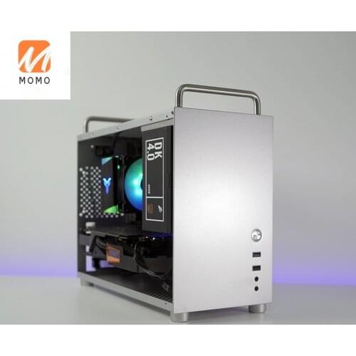 Chassis Small Chassis Power Supply All Aluminum Portable Transparent Mini Desktop A4 Compact