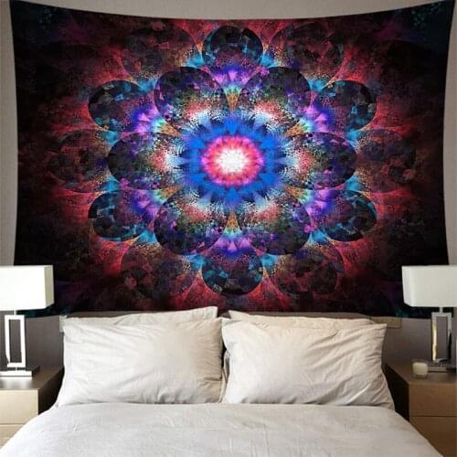 Decorative Mandalas Tapestry Wall Fabric Cloth Print Mexican Home Living Room Wall Decoration Yoga Background