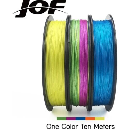 JOF 8 Strands Weaves Braided 150M 300M 500M Fishing Line Super Strong PE Line 15LB-100LB Braided Fishing Thread