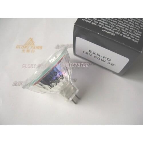 EIKO EXN-FG 12V 50W bulb 38 degree,USHIO EXN 36 degree,with glass cover,12V50W halogen lamp