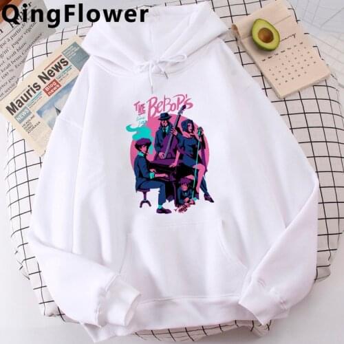 Anime Cowboy Bebop hoodies male harajuku 2021 hip hop Oversized men sweatshirts pullover anime