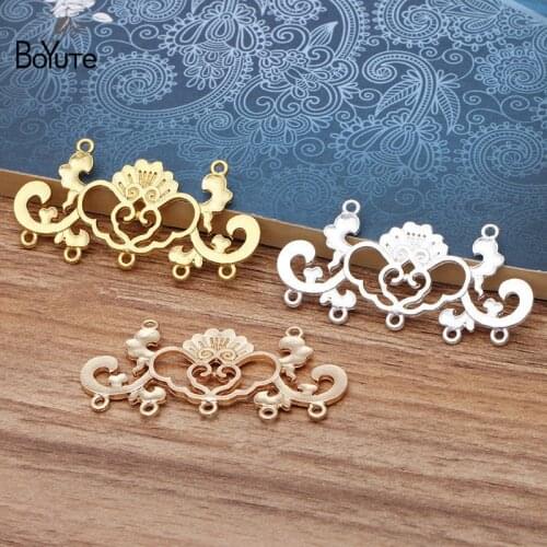 BoYuTe Factory Wholesale (20 Pieces/Lot) 28*58MM Metal Alloy Pendant with 7 Loops Hand Made Materials DIY Jewelry Accessories