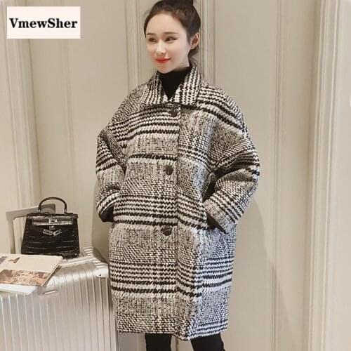 Женские шерстяные пальто VmewSher China At AliExpress