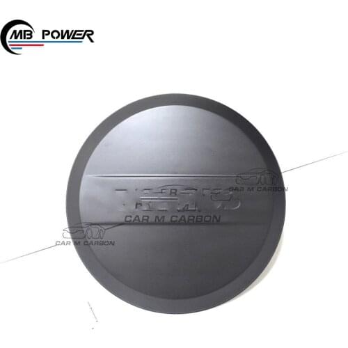 High quality G CLASS W464 DRY carbon fiber spare tire cover G63 G65 G550 B style spare wheel cover tyre wheel cover