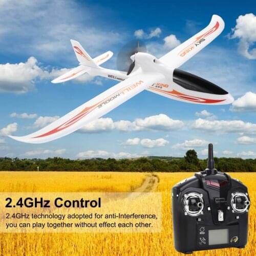 WLtoys RC Drone glider 2.4G Radio Control 3 Channel RC Airplane Fixed Wing RTF Aircraft Foldable Propeller Outdoor Drone Toy NEW