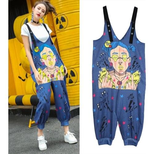 YIDILAMA Women's Jumpsuits With Print