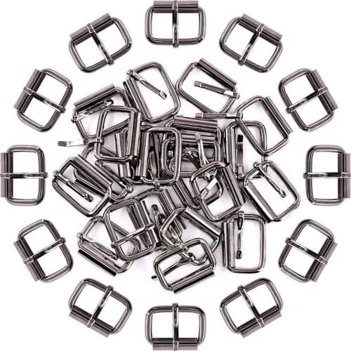 10pcs Multi-Purpose Metal Roller Buckles Rings for Belts Bags Ring Hand DIY Accessories Keychains Belts and Dog Leash(25mm)