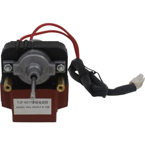 220v 50Hz/60hz shaded pole motor for Display cabinet freezer freezer fan motor ac asynchronous motor Pure copper coil