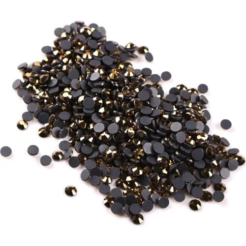 Free Shipping Big Package SS6-SS30 Gold Mine Crystal DMC Hot Fix Rhinestones Hot Selling Products Types
