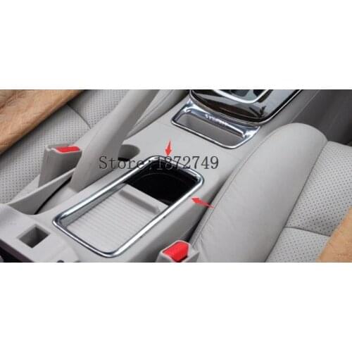 For Nissan sylphy B17 Pulsar 2012-2014 ABS Cup Holder Armrest Box Decoration Accessories 1 pcs