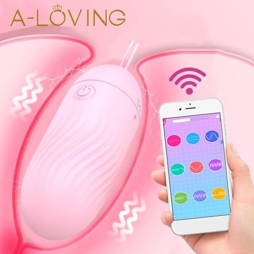 Wireless APP Remote Control Panties Vibrator Vibrating Eggs Jump Egg Vagina Stimulator Dildo Sex Toys for Couple Women Sex Shop