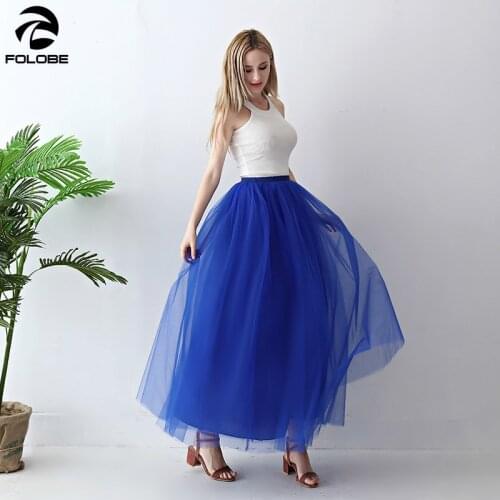 Женские юбки макси FOLOBE China At AliExpress