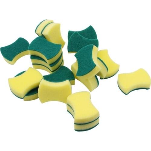 40 PCS Cleaning Scrub Sponge For Kitchen Tableware Bathroom Car Wash Scrub Sponge Pad