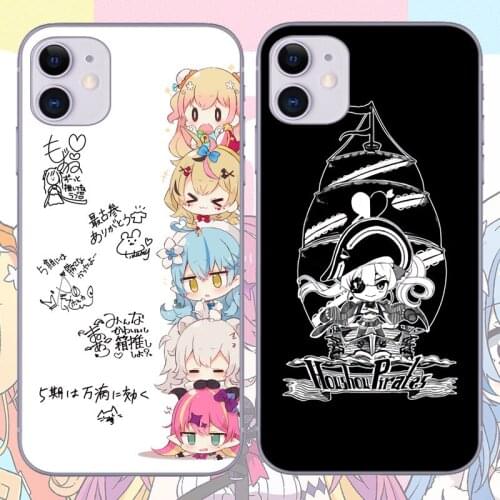 Hololive 5th Peripheral Vtuber Youtuber Impression Pattern IPhone Case Android Phone Case Shishiro Botan Houshou Marine