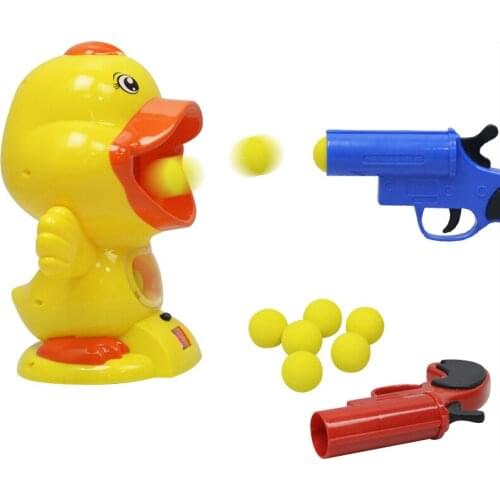 Hit Me Duck Shooting Toy Hit Me Duck Aerodynamic Soft Shot Gun Childrens Competitive Interactive Game Childrens Toys 91456