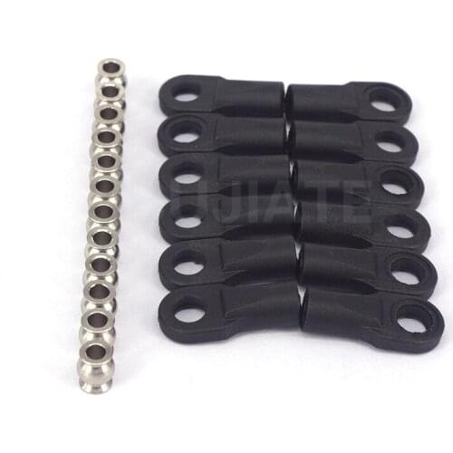 Delta ball head button pull rod universal ball head sleeve parallel arm carbon rod joint 3D printer accessories