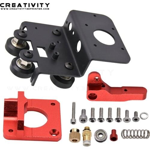 A Set Direct Drive Plate Upgrade Ender 3/CR10 Kit Aluminum Alloy Mounting Extruder Adapter Ender 3 for 3D Printer