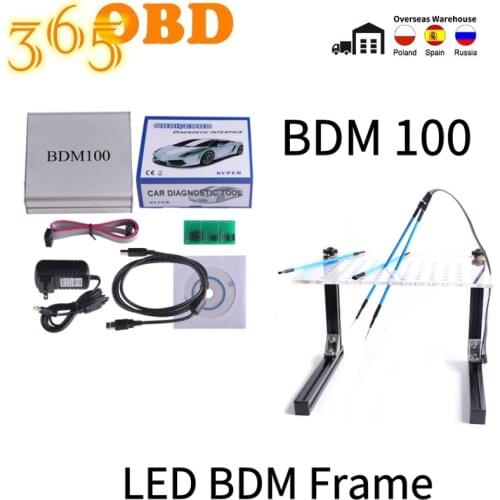 LED BDM Frame with 22pcs Adapters FGTECH V54 0475 Galletto 4 Master EU Version BDM-Tricore-OBD Function ECU Programming BDM100