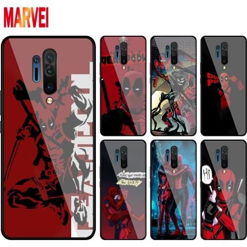 Soft TPU Cover Hot Cool Marvel Deadpool for OnePlus Nord N100 N10 8T 8 7T 7 6T 6 5T Pro Black Phone Case Shell Soft Cover