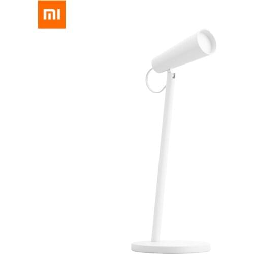 Original Xiaomi Mi Built-in Battery LED Mijia Desk Lamp 3 Light Mode 2600K-4500K 5W Portable Table Lamp USB Rechargeable Lights