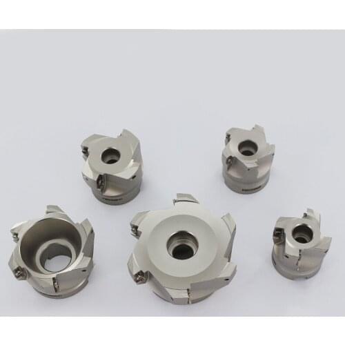 VOKET BAP400R Four Insert Clamped Machining Cutting End Mill Shank Shoulder Right Angle Face Milling Cutter Tool