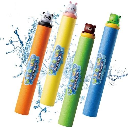 Water Gun Kids Summer EVA Foam Squirt Beach Toys Spray Pistol Waterpistool Children Outdoor Games Watergun Cannon Shoot Toy Gift