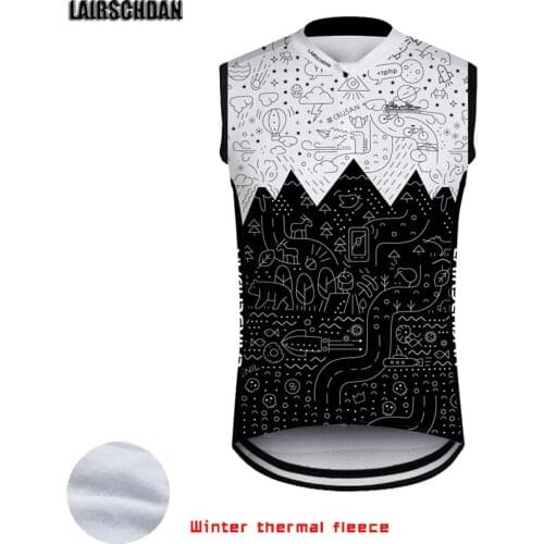 SPTGRVO winter sleeveless cycling jersey MTB vest fleece warm bicycle clothing road bike vest wear man women roupa de ciclismo