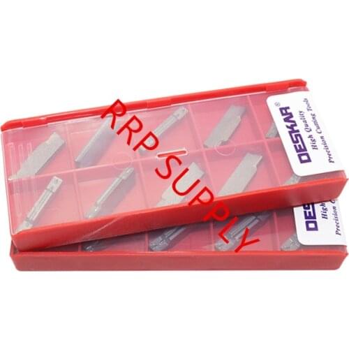 10pcs MGMN150G/200G/300M/400M/500M K10 carbide inserts, high accuracy, to cut Aluminium, DESKAR brand