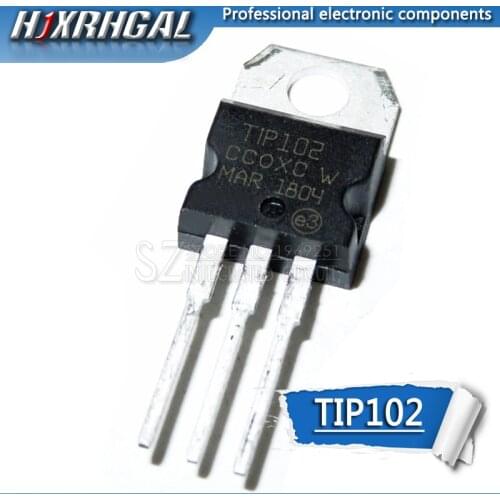 10PCS TIP102 TIP127 TIP107 TIP112 TIP120 TIP122 TIP31C TIP32C TIP41C TIP42C TO-220 Transistor new and original IC HJXRHGA