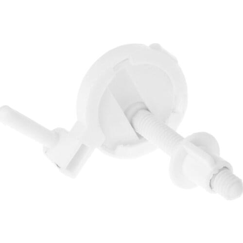 2pcs Plastic Toilet Seat Screws Fixings Fit Toilet Seats Hinges Repair Tools