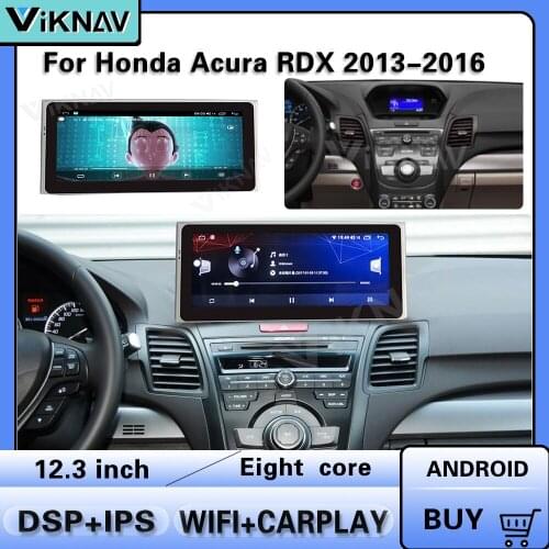 Android Car Radio for Honda Acura RDX 2013 2014 2015 2016 Car stereo receiver touch screen GPS navigation multimedia player