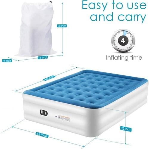 Two-size air mattress raised pillow air cushion bed inflatable inflatable mattress