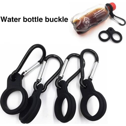 Carabiner for Water Bottle Holder Sport Kettle Buckle Hook Travelling Carabiner Silicone Outdoor Portable Carabiner Belt