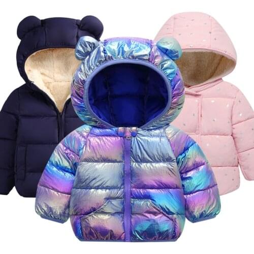 Baby Girls & Boy Jacket 2020 Winter Jacket For Girls Coat Kids Warm Hooded Outerwear New Years Kids Costumes Clothes