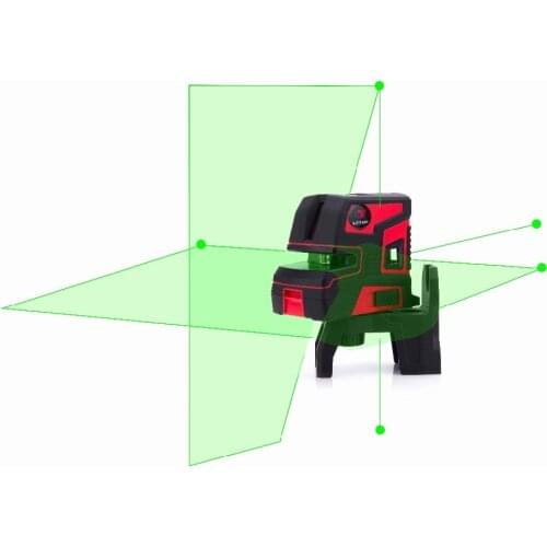 New leter Automatic Self Leveling 2 Line 5 Point 1V1H Laser Level LT-602 Green laser level