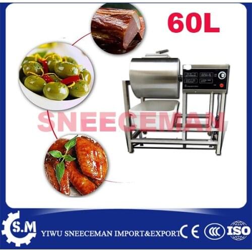 60L Meat Salting Marinated Machine chinese salter machine hamburger shop FAST pickling machine with timer