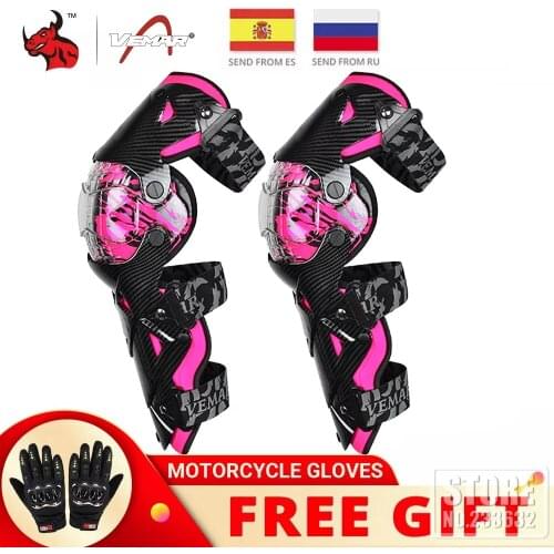 VEMAR Motorcycle Knee Pads Motocross Off-road Knee Guard Protective Gear Wearable Motocross Knee Pads Four Seasons