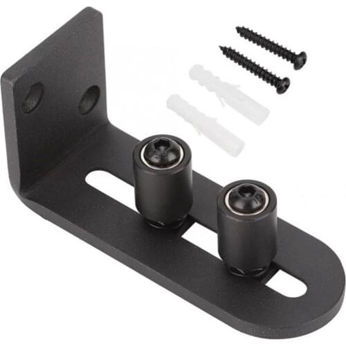 Durable Carbon Steel Floor Guide Adjustable Easy to Installation Sliding Floor Guide for Barn Door Hardware Accessory for home