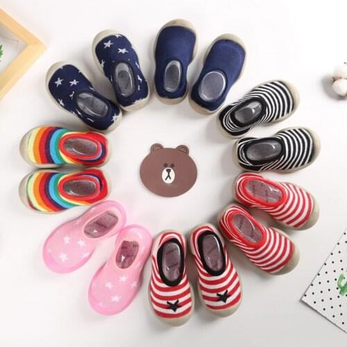 Toddler socks for kids slipper slip-resistant rubber soled socks non-slip kids slippers boys infant socks with soft rubber soles