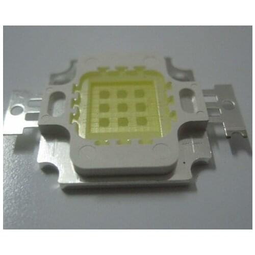 Wholesale 10W 20000K LED IC High Power LED 1000LM 9V-12V 900mA Lamp Bulb for fish tank project Directly from factory