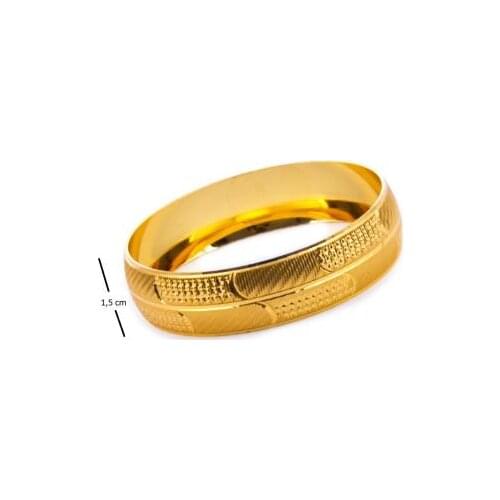 1,5 cm Gold Plated Bracelet