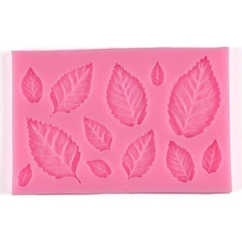Sugarcraft 1 Piece Leaf Silicone Mold Fondant Mold Cake Decorating Tools Chocolate Mold Baking Mold